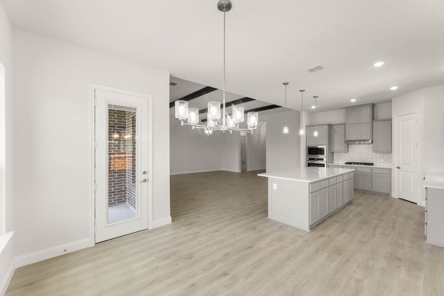 Furnished interior view inside a new home in Timberbrook, Justin (Image 10).