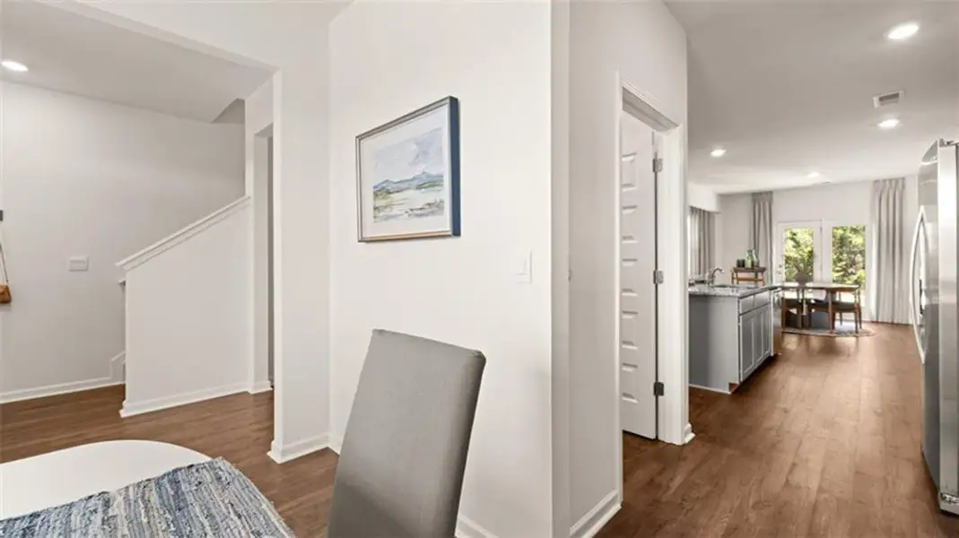 Furnished interior view inside a new home in Bridle Creek, Locust Grove (Image 39). Furnished interior view inside a new home in Bridle Creek, Locust Grove (Image 39).