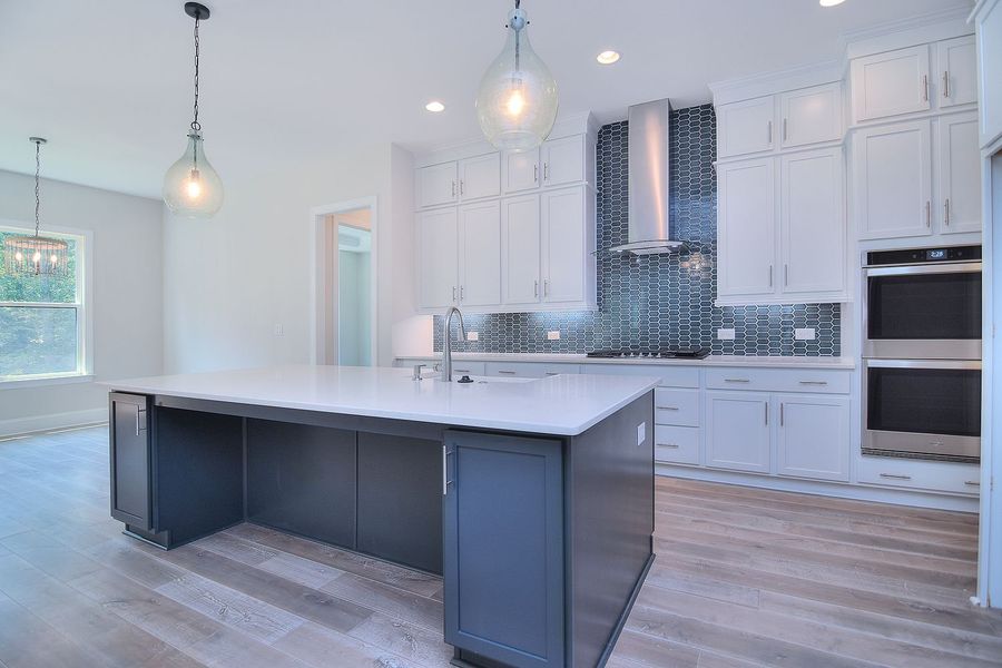 Representative furnished interior of a home built from the Davidson by Greybrook Homes in Harbor Watch, Statesville (Image 6).