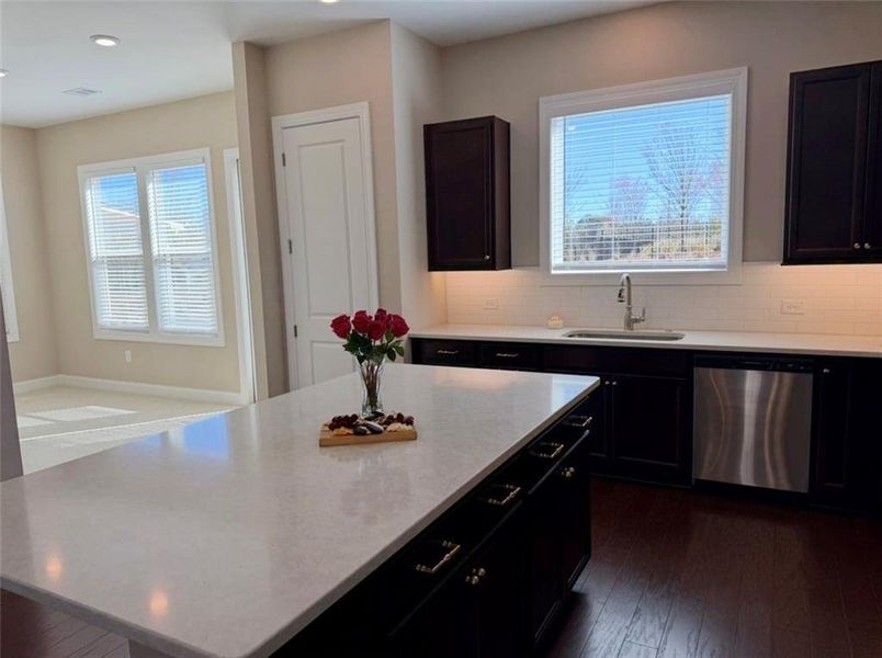 Furnished interior view inside a new home in , Newnan (Image 7).
