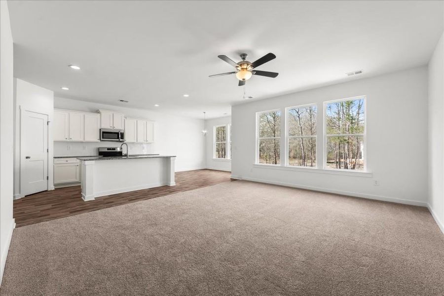 Spacious, unfurnished interior of a new home in , Statham (Image 26).