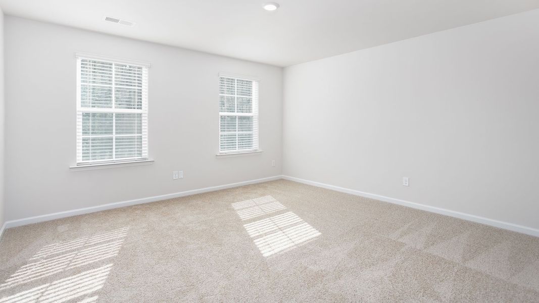 Representative unfurnished interior of a home built from the Oliver by D.R. Horton in Carter Ridge, Greenville (Image 6).