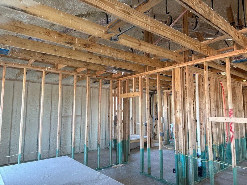 In-progress construction of a new home in Covenant Park, Springtown, TX (Image 6). In-progress construction of a new home in Covenant Park, Springtown, TX (Image 6).