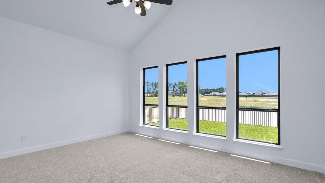 Spacious, unfurnished interior of a new home in Escondido, Magnolia (Image 11). Spacious, unfurnished interior of a new home in Escondido, Magnolia (Image 11).