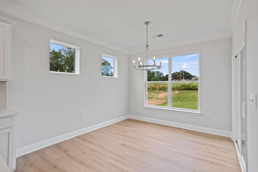 Spacious, unfurnished interior of a new home in Founders Club, Moore (Image 17).