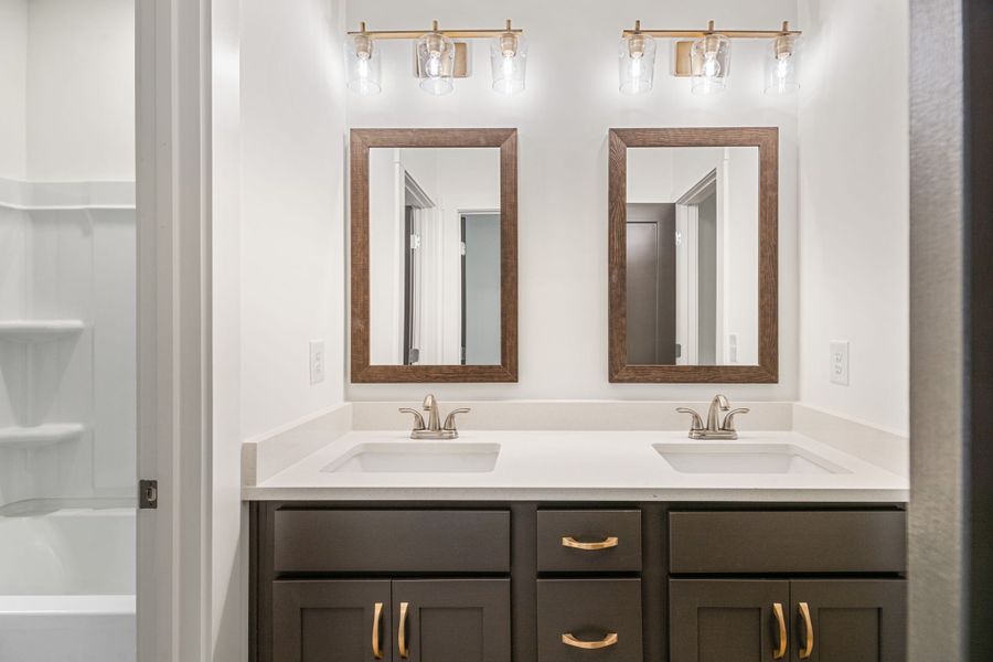 Furnished interior view inside a new home in Flint Farms, Concord (Image 9).