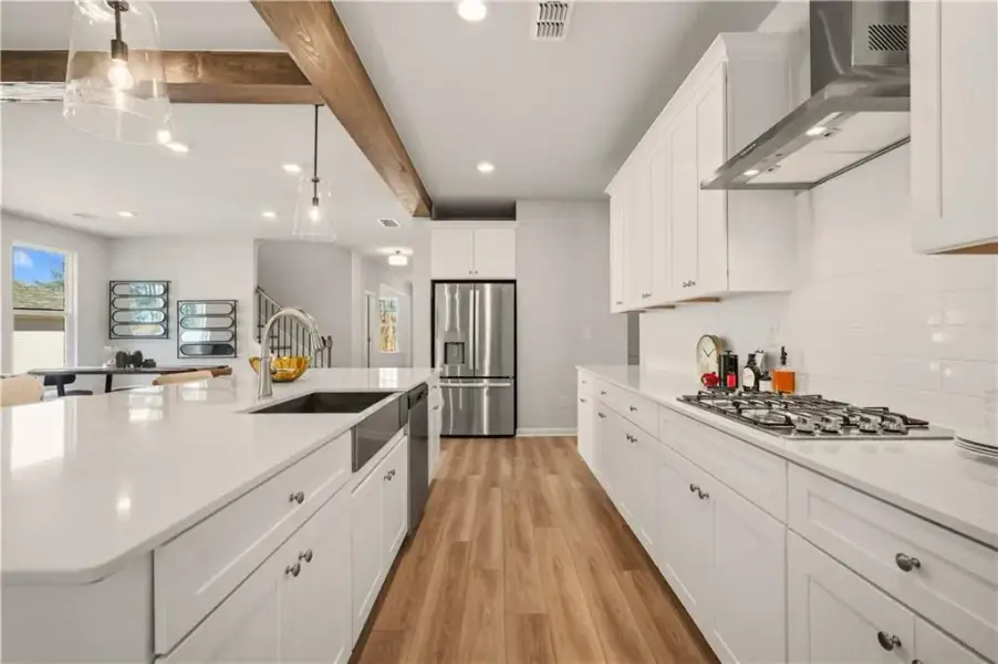 Furnished interior view inside a new home in Everson Pointe, Snellville (Image 21).