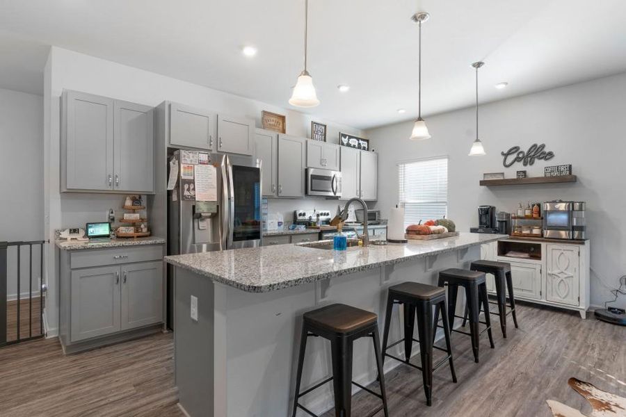 Furnished interior view inside a new home in Sycamore Crest, Calhoun (Image 15).