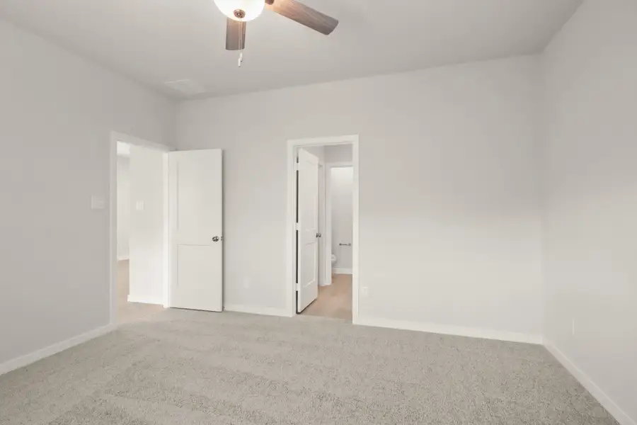 Spacious, unfurnished interior of a new home in Northpark South, Porter (Image 11). Spacious, unfurnished interior of a new home in Northpark South, Porter (Image 11).