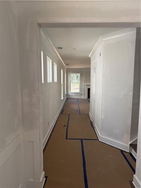 In-progress construction of a new home in Villas at Dawsonville, Dawsonville, GA (Image 38).