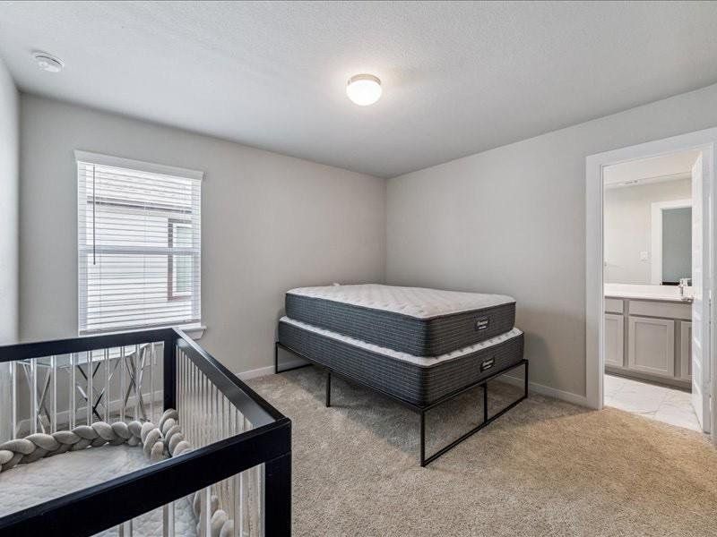 Furnished interior view inside a new home in Champions Oak, Houston (Image 12). Furnished interior view inside a new home in Champions Oak, Houston (Image 12).