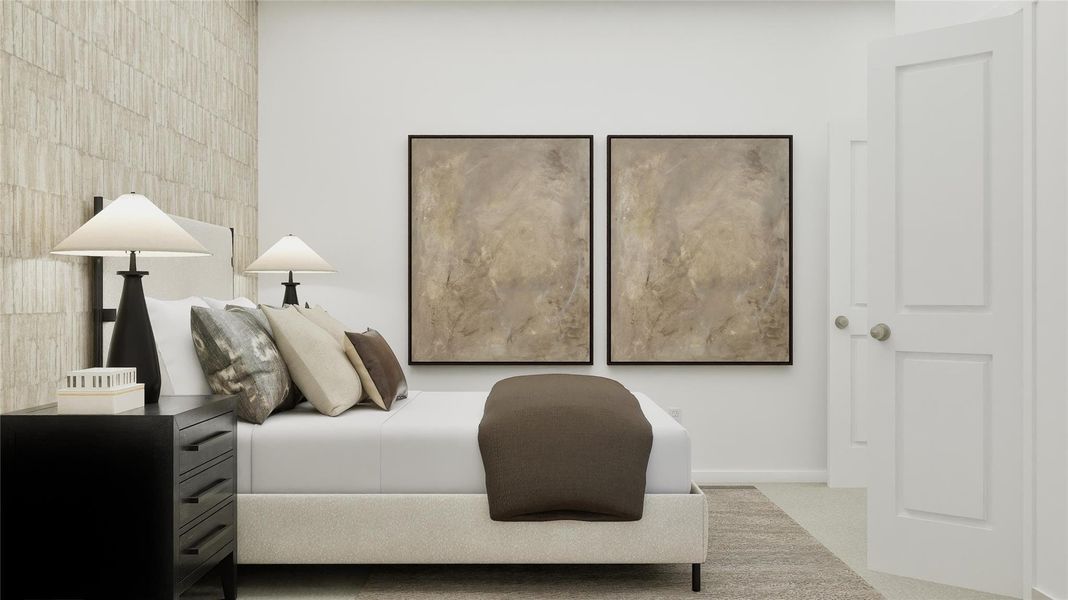 Furnished interior view inside a new home in Elm Creek, Elgin (Image 9).