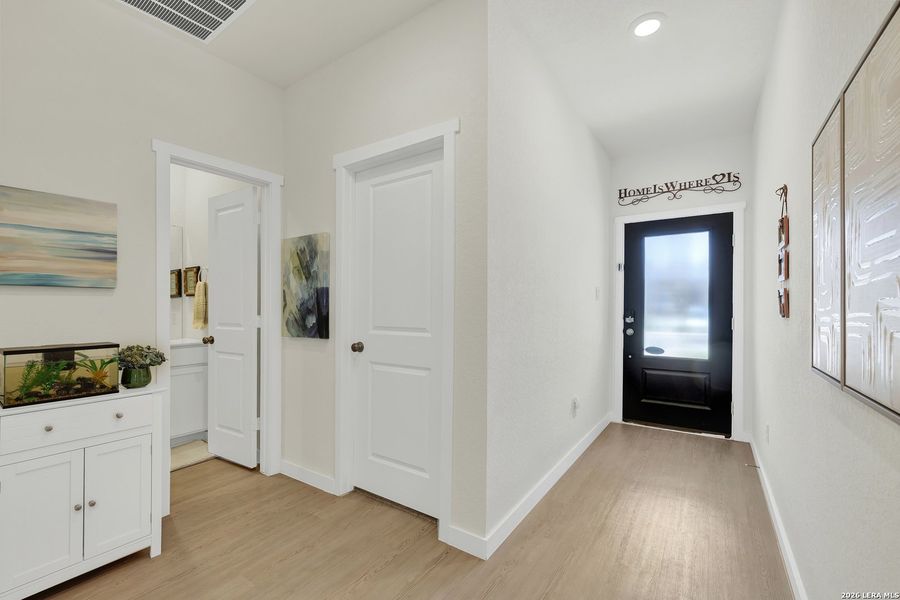 Furnished interior view inside a new home in Parkside, New Braunfels (Image 10).