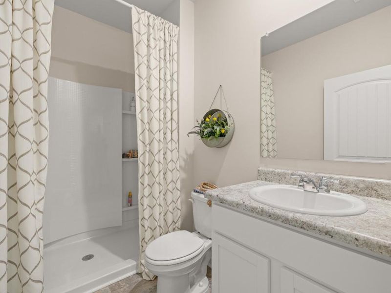 Furnished interior view inside a new home in Lost Creek, Dallas (Image 10).