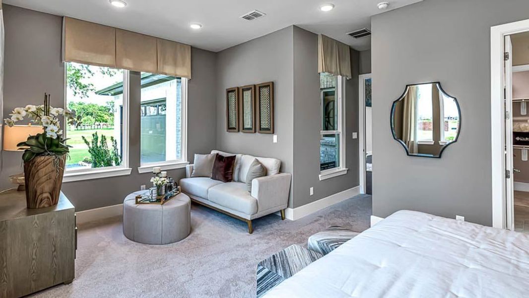 Furnished interior view inside a new home in Avalon at Cypress, Cypress (Image 14).