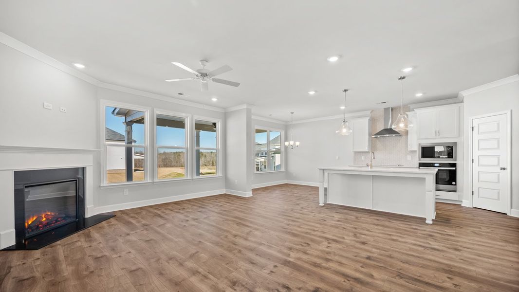 Spacious, unfurnished interior of a new home in Wildwood, Covington (Image 16).