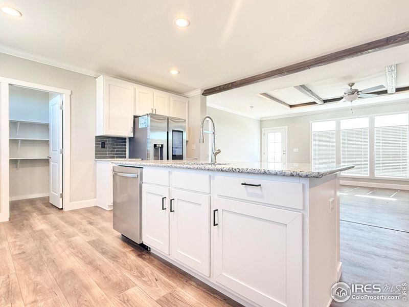 Furnished interior view inside a new home in , Briggsdale (Image 4). Furnished interior view inside a new home in , Briggsdale (Image 4).