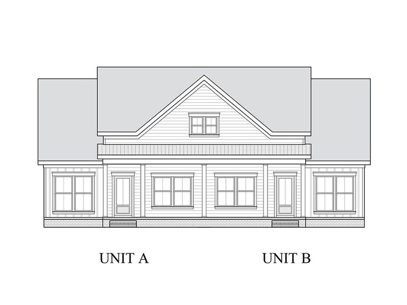 Jasper Elevation A, Unit A & B Townhomes