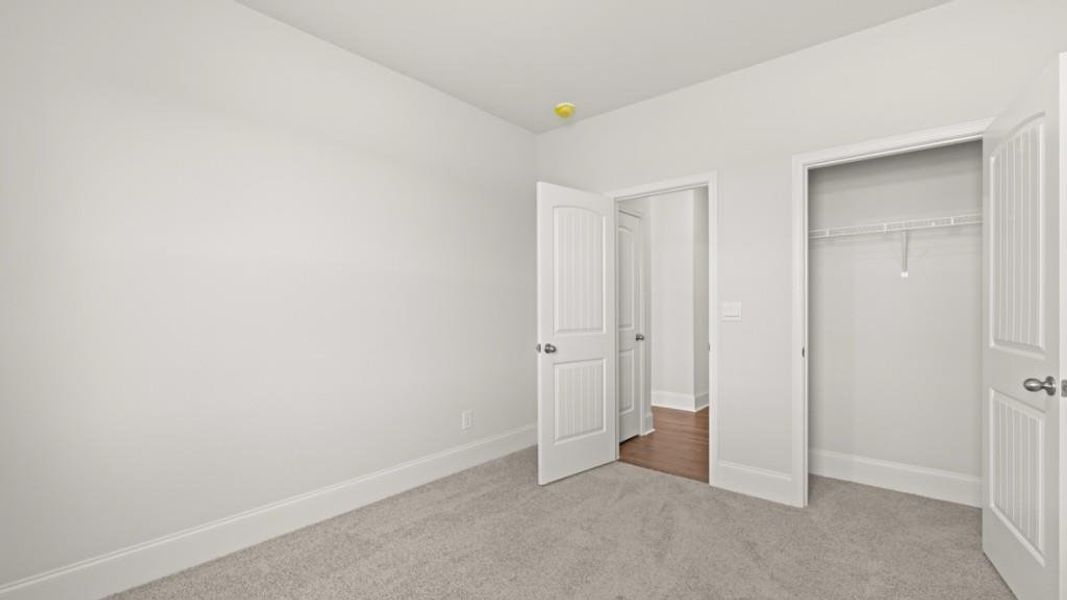 Spacious, unfurnished interior of a new home in Hamptons at Riverwood East, Dallas (Image 20).