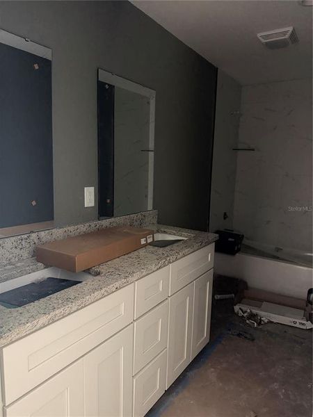 In-progress construction of a new home in , Ocala, FL (Image 21).