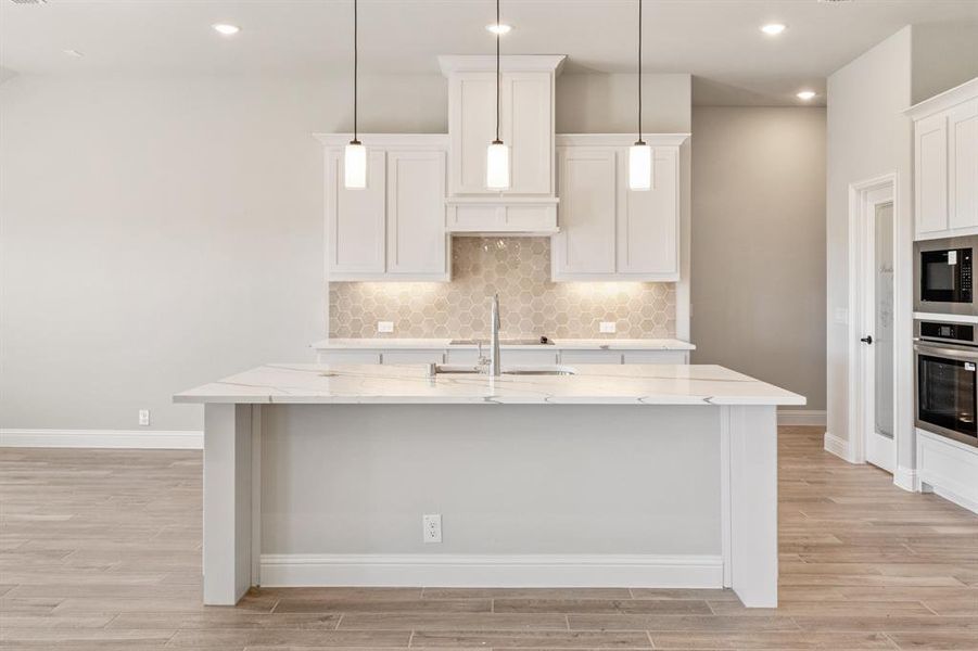 Furnished interior view inside a new home in Villages of Walnut Grove, Midlothian (Image 6).
