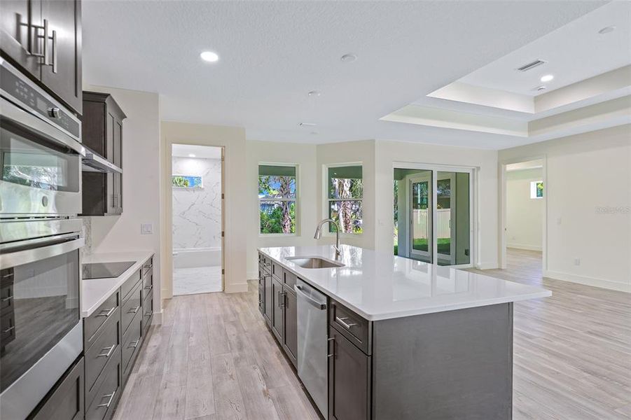 Furnished interior view inside a new home in , New Smyrna Beach (Image 15).