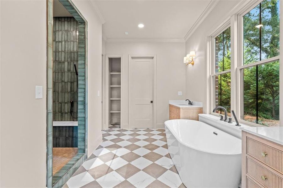 Furnished interior view inside a new home in , Carrollton (Image 13).