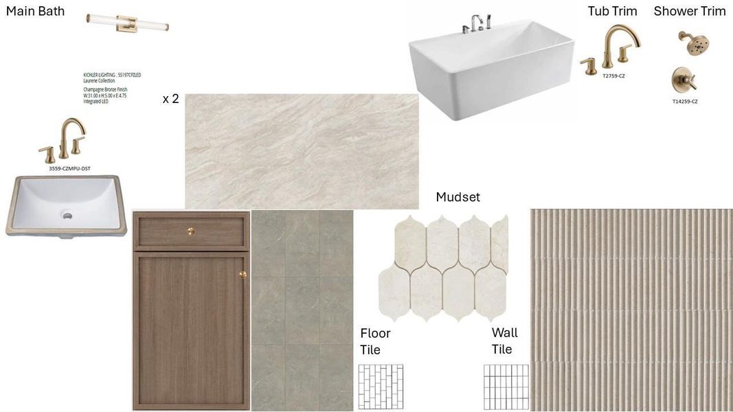 Sample of building materials used in homes in , Fulshear (Image 9).