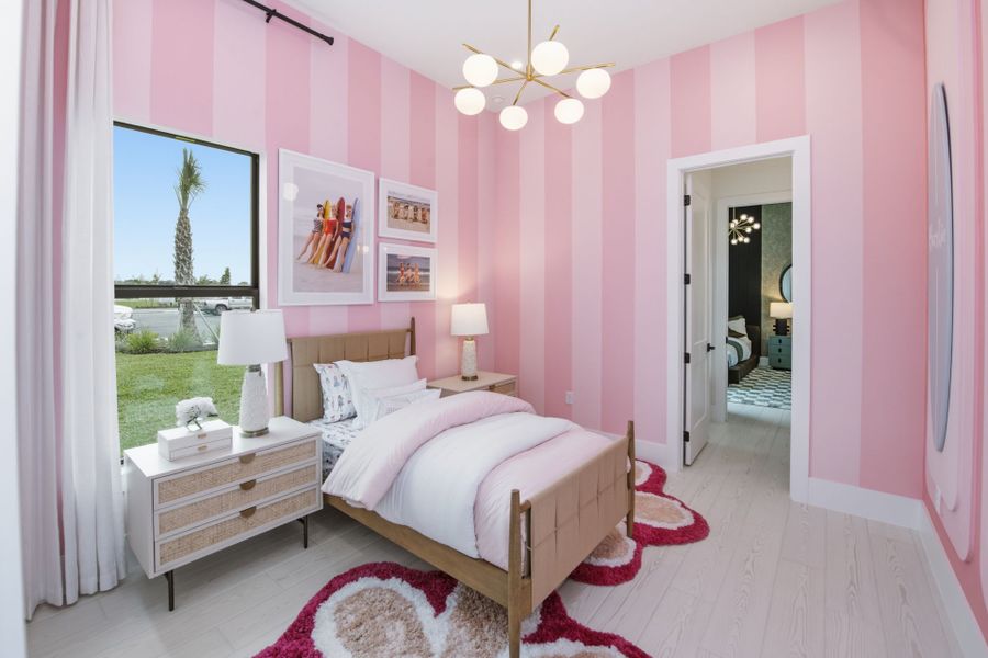 Representative furnished interior of a home built from the Oakley by DiVosta in Amara, Lake Worth (Image 17). Representative furnished interior of a home built from the Oakley by DiVosta in Amara, Lake Worth (Image 17).