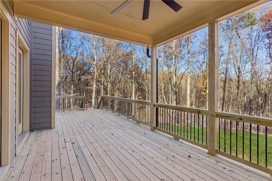 Exterior details and patio area of a home in , Dawsonville (Image 20).