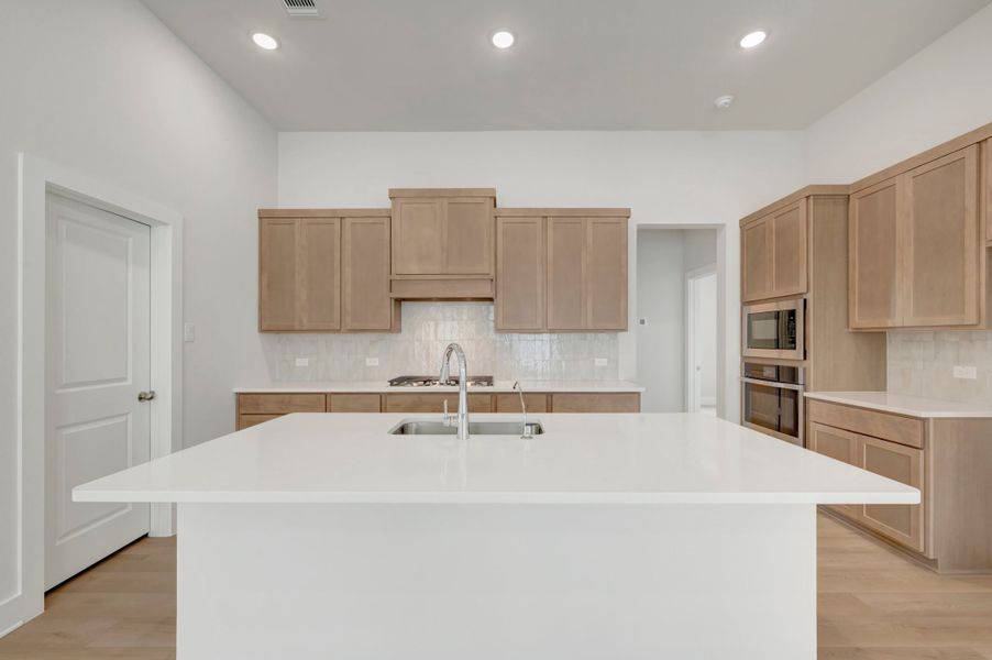 Furnished interior view inside a new home in The Meadows, Denton (Image 6).