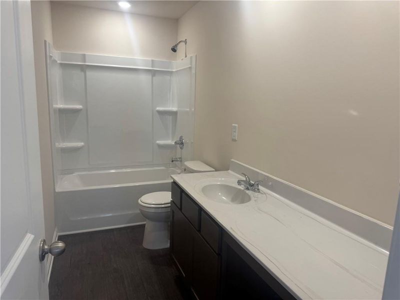Furnished interior view inside a new home in The Reserve at Willow Oaks, Canton (Image 4).