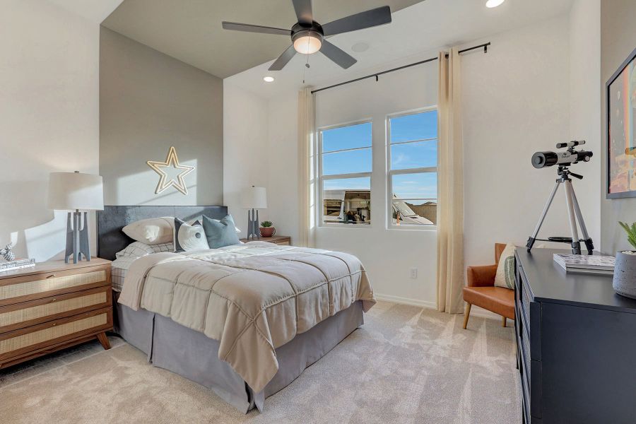 Representative furnished interior of a home built from the Cobalt by Mattamy Homes in Tyler Ranch, Buckeye (Image 34).