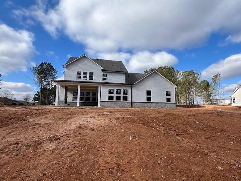 In-progress construction of a new home in , Cumming, GA (Image 1). In-progress construction of a new home in , Cumming, GA (Image 1).