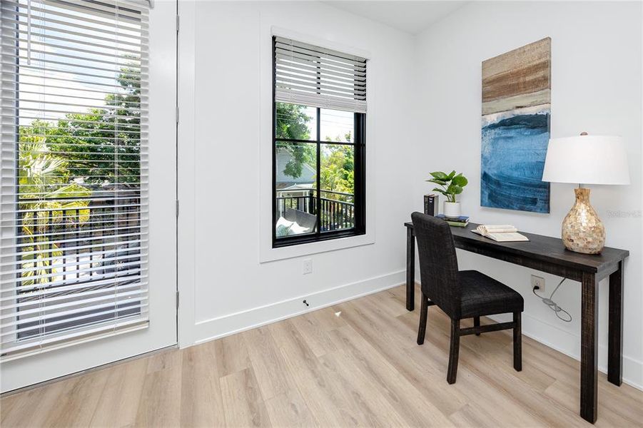 Furnished interior view inside a new home in , Tampa (Image 42).