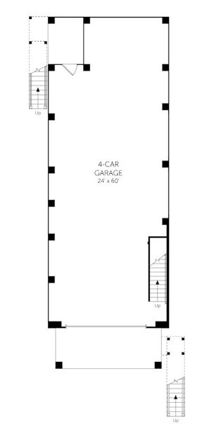 2D floor plan layout for the Monroe - Single Family Homes by Dream Finders Homes in Miller's Crossing, Johns Island, SC (Image 5).