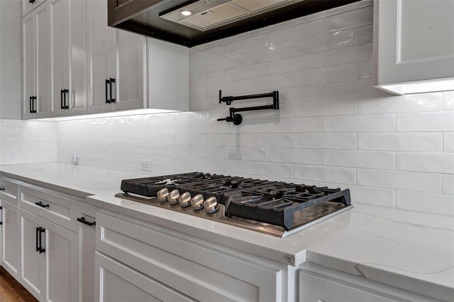 Close-up of interior finishes inside a home in , Godley (Image 20).