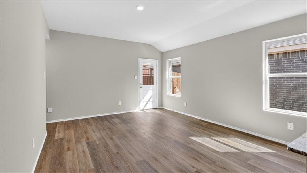Spacious, unfurnished interior of a new home in Hickory Grove, Krum (Image 9). Spacious, unfurnished interior of a new home in Hickory Grove, Krum (Image 9).