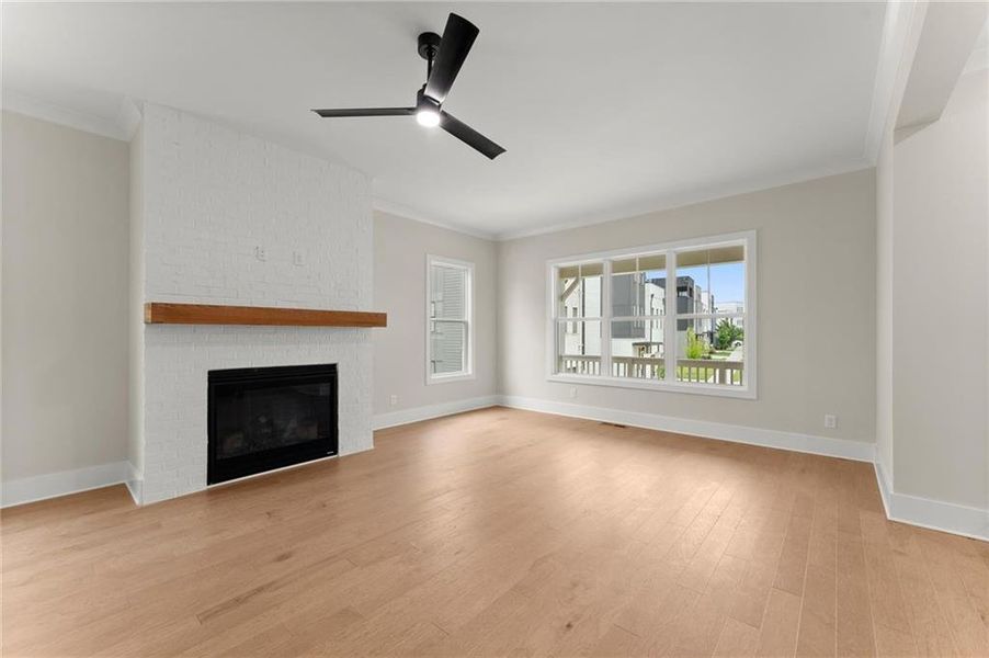 Spacious, unfurnished interior of a new home in West Town, Atlanta (Image 38). Spacious, unfurnished interior of a new home in West Town, Atlanta (Image 38).