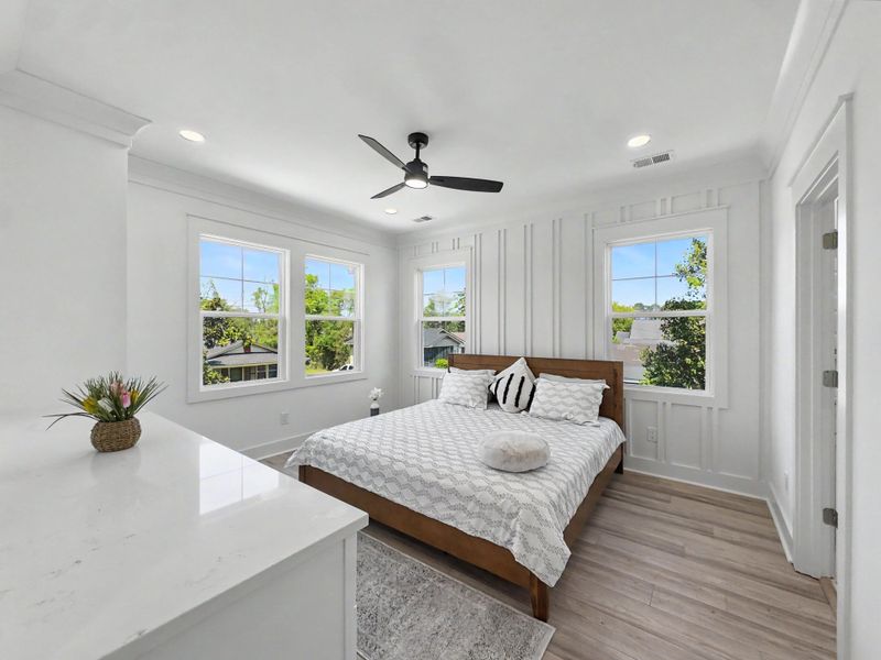 Furnished interior view inside a new home in , North Charleston (Image 17).
