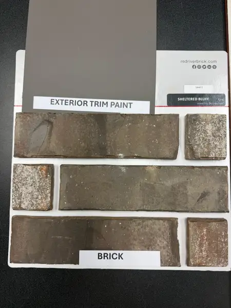 Sample of building materials used in homes in Sunset Ridge, Cleburne (Image 2). Sample of building materials used in homes in Sunset Ridge, Cleburne (Image 2).