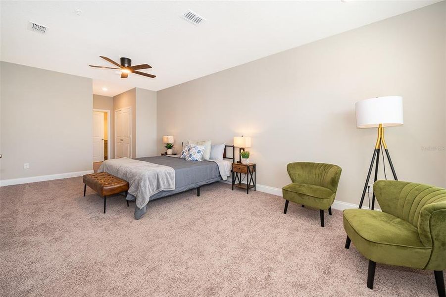 Furnished interior view inside a new home in Gatherings® of Lake Nona, Orlando (Image 17). Furnished interior view inside a new home in Gatherings® of Lake Nona, Orlando (Image 17).