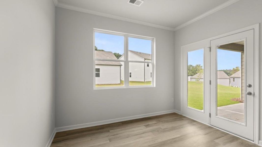 Spacious, unfurnished interior of a new home in Liberty Crossing, Braselton (Image 17).
