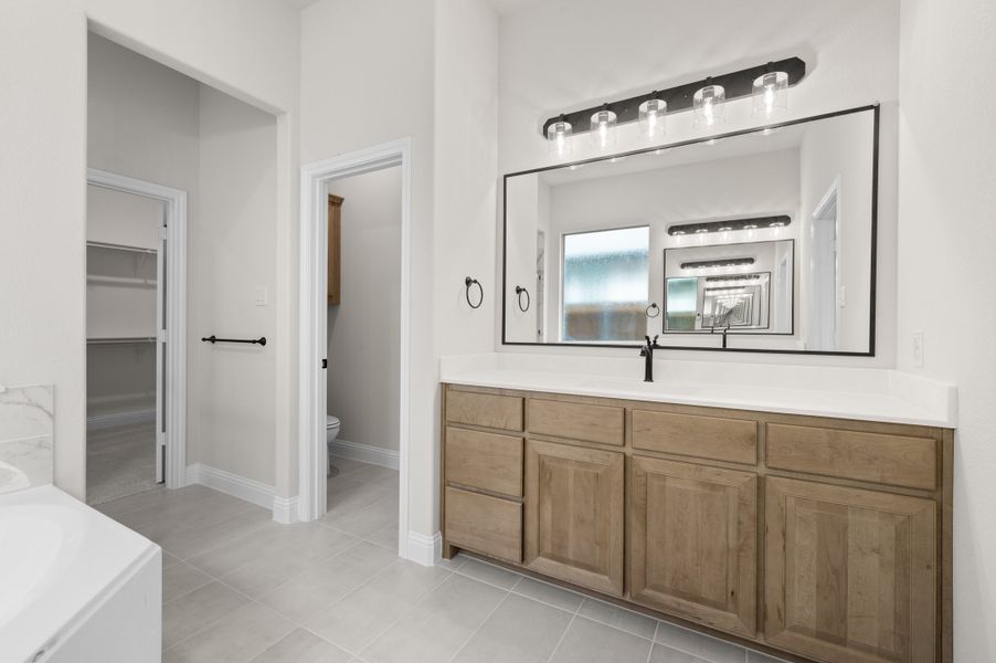 Furnished interior view inside a new home in Mockingbird Hills - Signature Series, Joshua (Image 9).