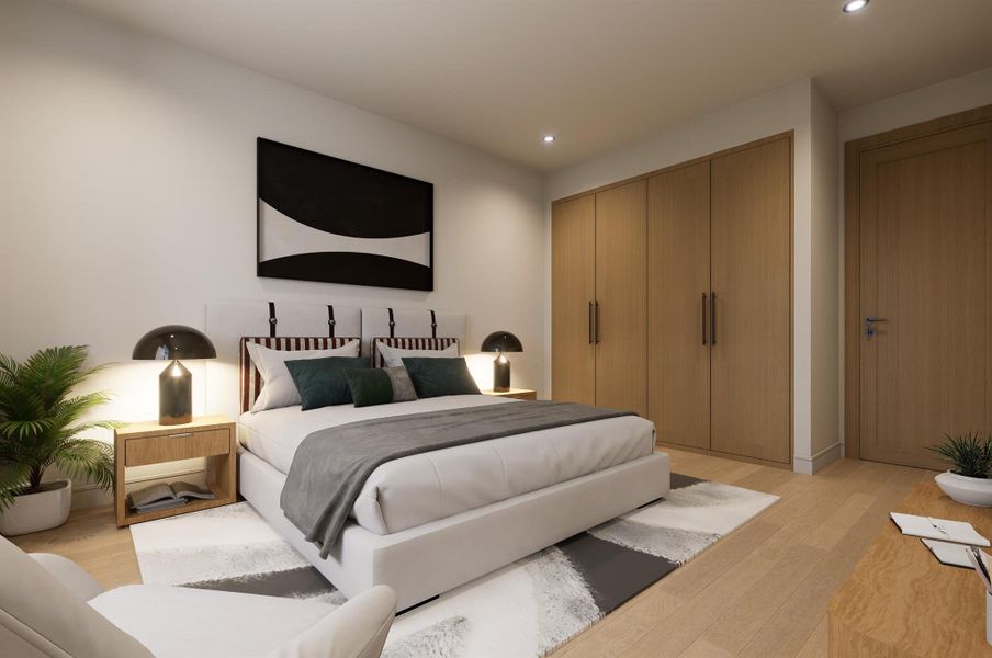 Furnished interior view inside a new home in , West Palm Beach (Image 12).