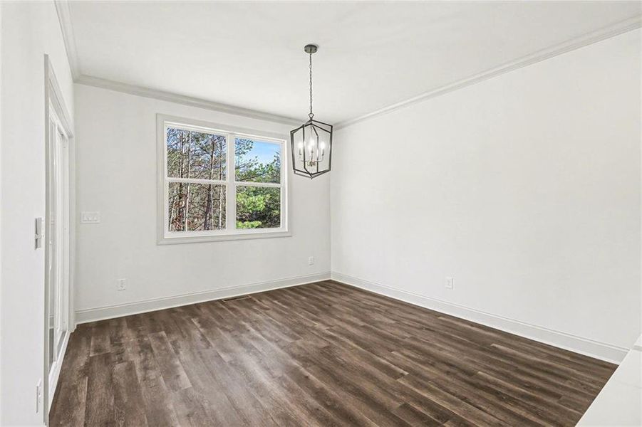 Spacious, unfurnished interior of a new home in , Dawsonville (Image 14).