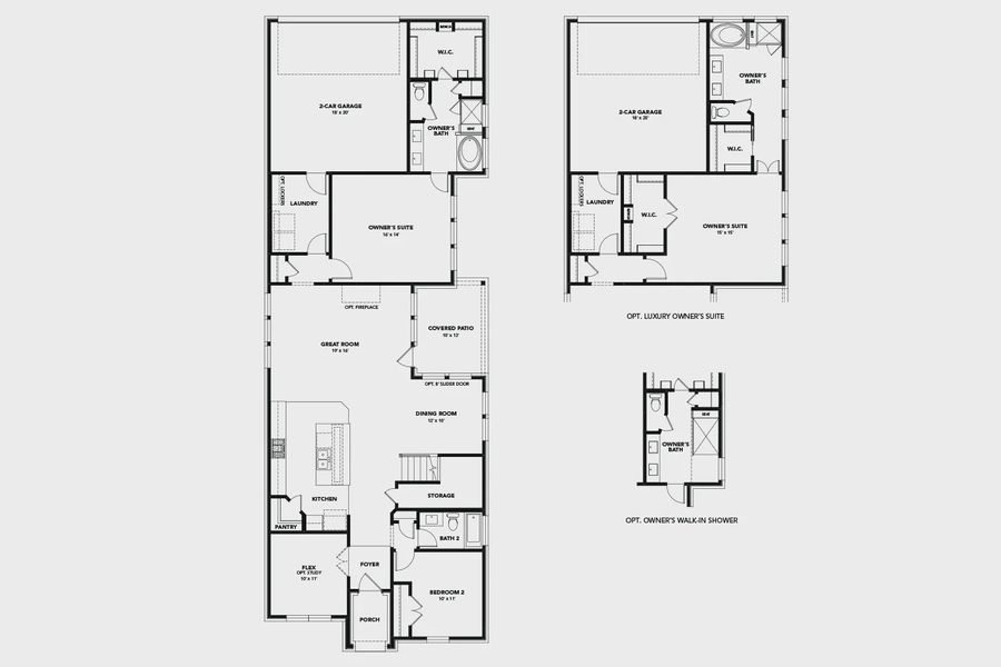Explore luxury living with this architecturally refined home design showcasing 4 – 5 beds and 3 – 4 baths.