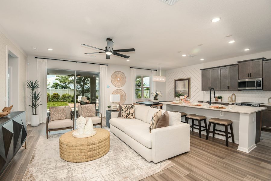 Great Room | Kensington Flex | New Homes in Florida | Landsea Homes