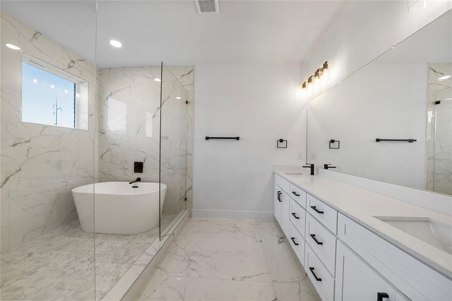 Furnished interior view inside a new home in , Garland (Image 7).