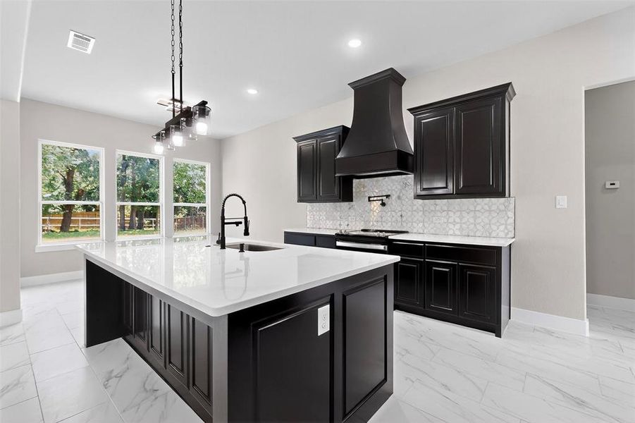 Furnished interior view inside a new home in , Fort Worth (Image 14).
